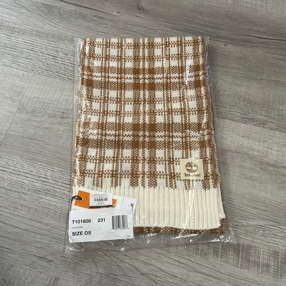Timberland Brand New Scarf 🧡🤍